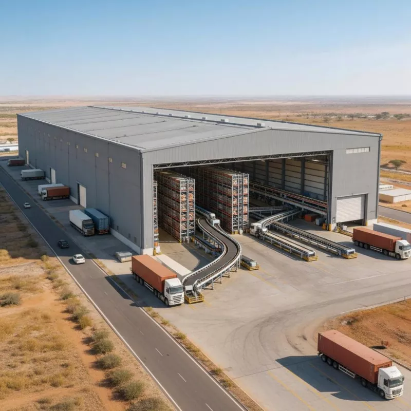 Kini Awọn anfani Pataki ti Prefab Modular Steel Frame Logistics Warehouse Construction fun Awọn ile-iṣẹ Pinpin E-Commerce?
