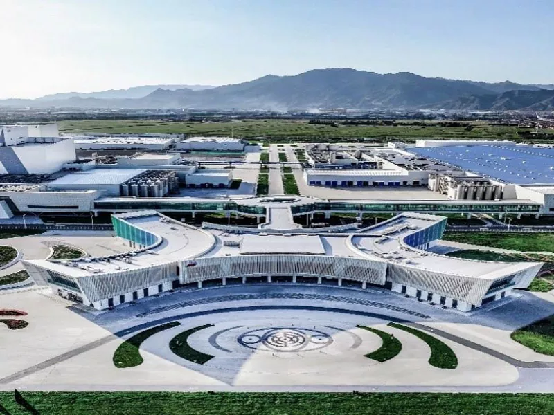 Ecofriendly Prefab Irin Warehouse Building
