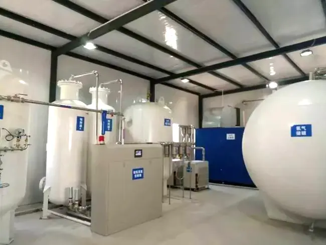 Steel Medical Gas Supply Building
