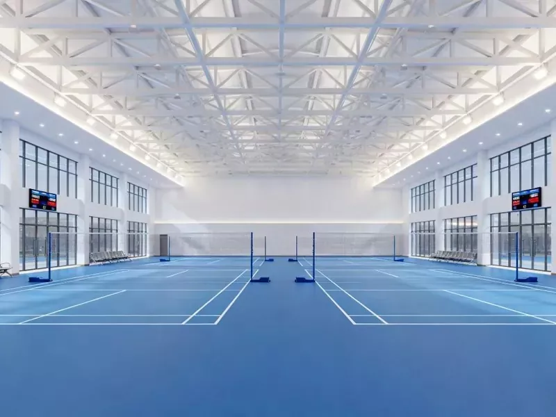 Abe ile Badminton Hall Irin Construction