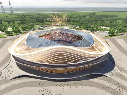 Awọn ẹya irin alagbara, Awọn ẹya fun Stadium