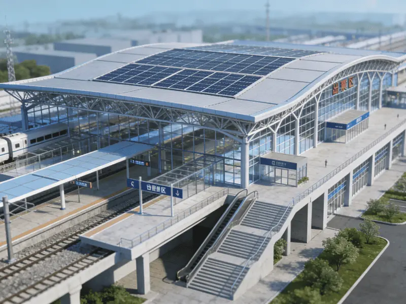Multifunctional Irin Be Train Station