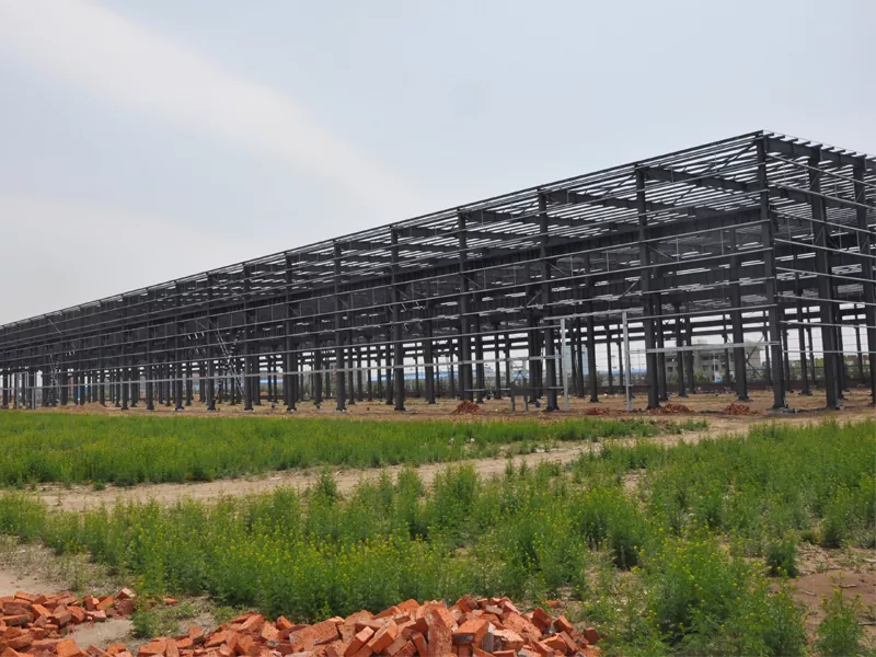 Prefab Irin Irin Warehouse Building