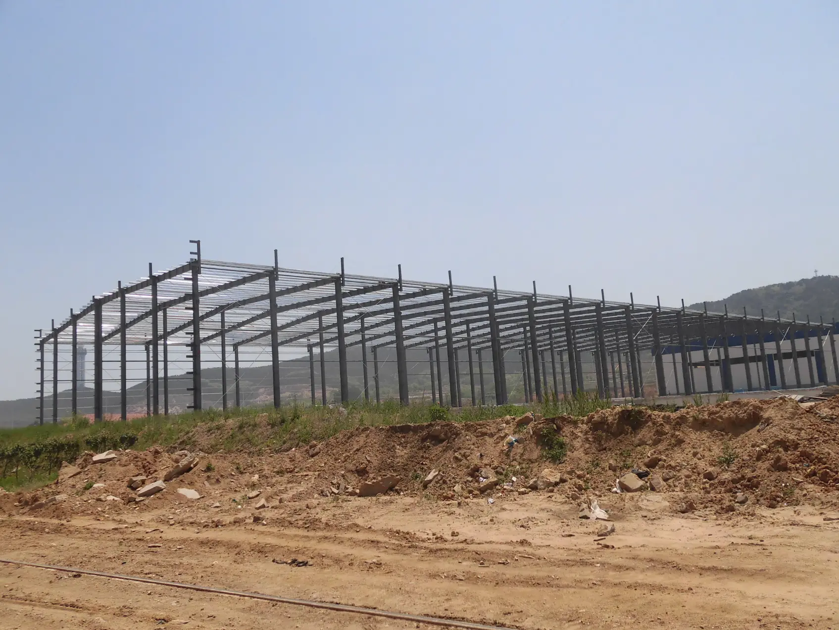 Prefabricated irin fireemu ẹran-ọsin ile ikole