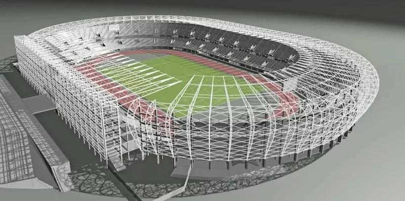 Irin Structure Open-air Stadium